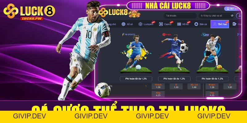 CÁ CƯỢC - luck8.pw - givip